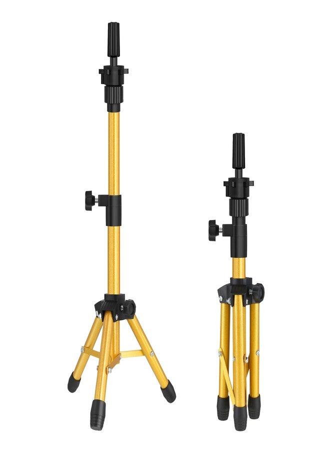 AliLeader Mannequin Head Stand 25 Inch Mannequin Head with Stand Adjustable Wig Head Stand Wig Stand Tripod for Mannequin Head (Mannequin Head Not Included) - Image 1